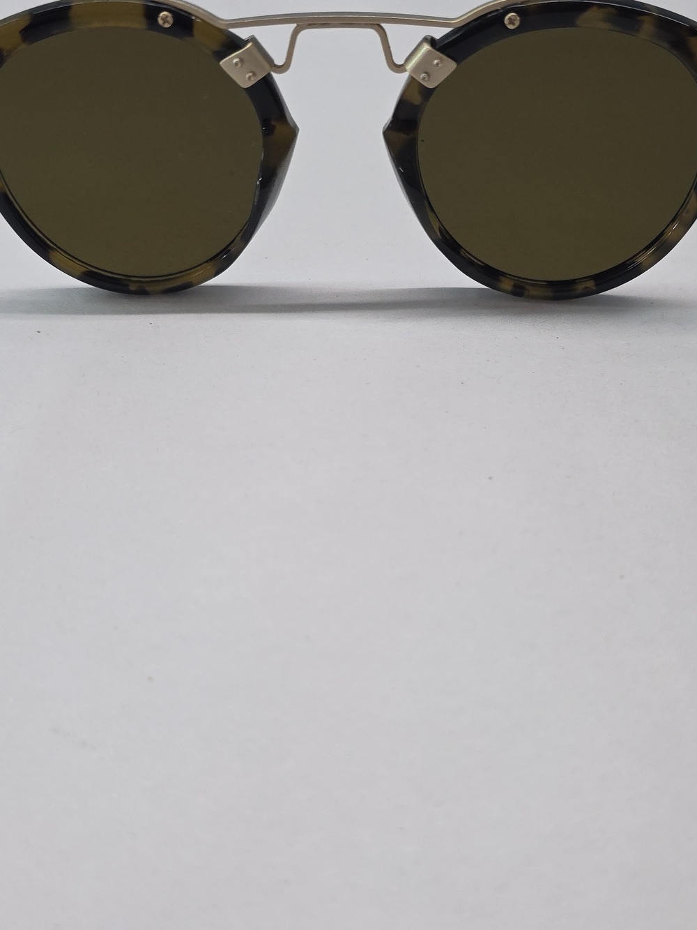 Krewe 34833 St Loius Round Tortoiseshell Sunglasses ( Read Description) - Picture 4 of 7